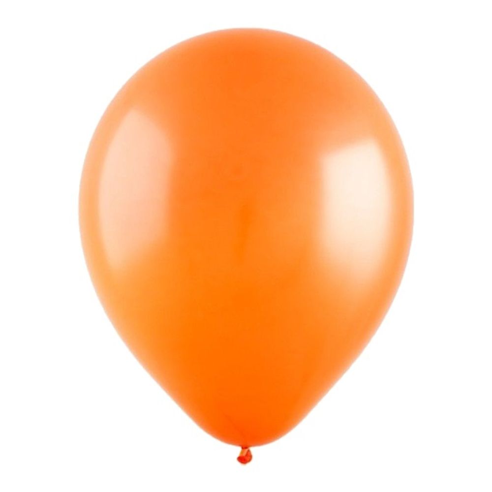 Воздушные шары Веселуха, пастель оранжевый, 100 шт. размер 12&quot; #8122320
