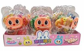 Жевательные конфеты с игрушкой Лабубу 55гр