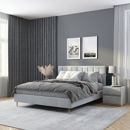 Dakota-2 (Корона) Кровать двуспальная 1200мм/1400мм/1600мм/1800мм