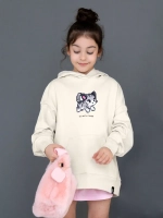 Толстовка для девочки с принтом в школу