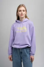 Худи HELGI INGVARR Сирин Женский Фиолетовый