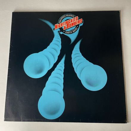 Винтажная виниловая пластинка LP Manfred Mann's Earth Band Nightingales and Bombers (Германия 1975)