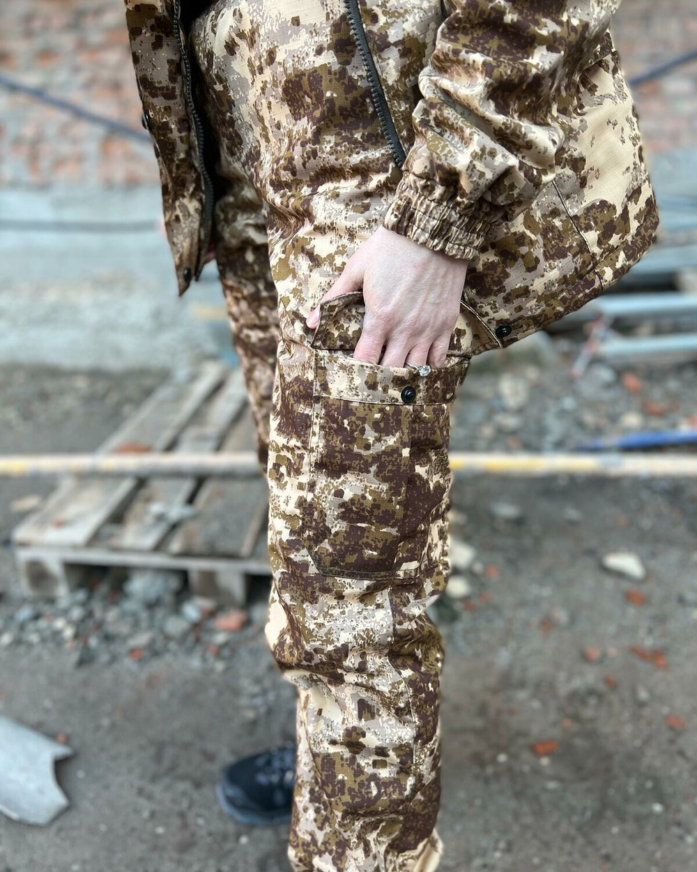 Женская горка Валькирия флис / осень-зима / бежевый пинкод