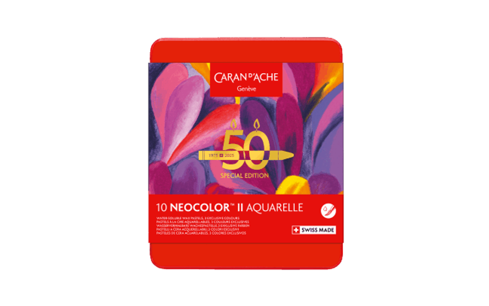 Caran d'Ache Neocolor II. Pop – Special Edition 10 шт.