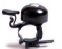 Звонок велосипедный черный с регулируемым креплением YL 14 black