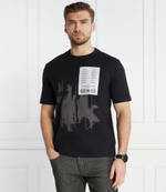 Футболка TE_PATCHWORK BOSS ORANGE - черный(50511051)