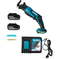 Makita DJR185RFE пила сабельная аккумуляторная (2 x 3 Ач, ЗУ)