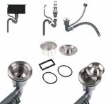 МЕТАЛ.МОЙКА 60х45 (ПРЯМОУГОЛЬНАЯ, САТИН, 60-69)