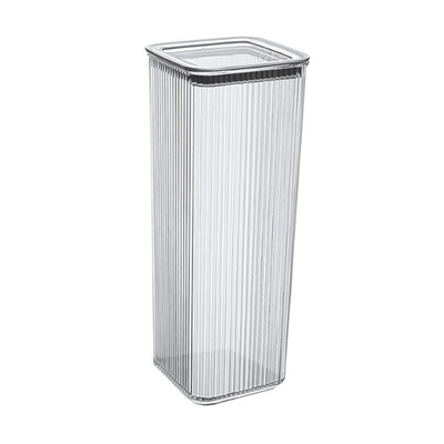 Емкость для сыпучих продуктов квадратная "Рим" 2200 мл вакуумная