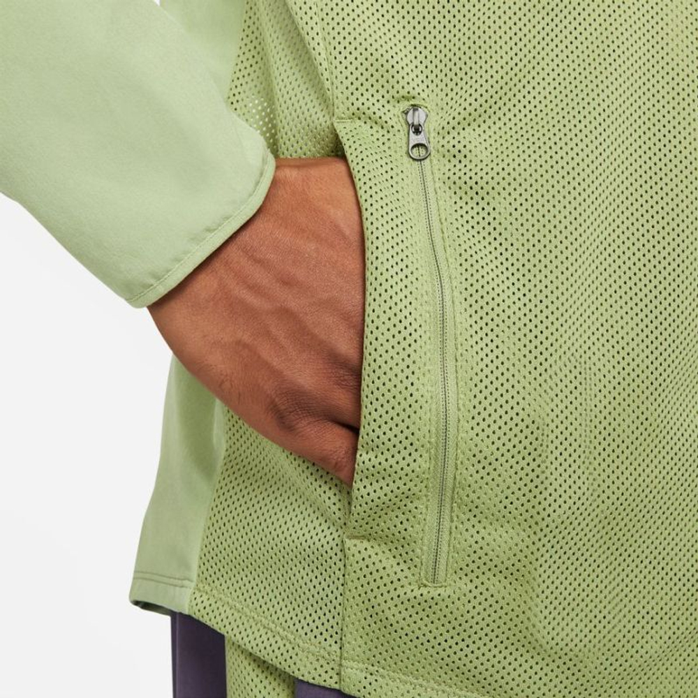 Мужская кофта теннисная Nike Court Advantage Packable Jacket - alligator/cave pruple/white