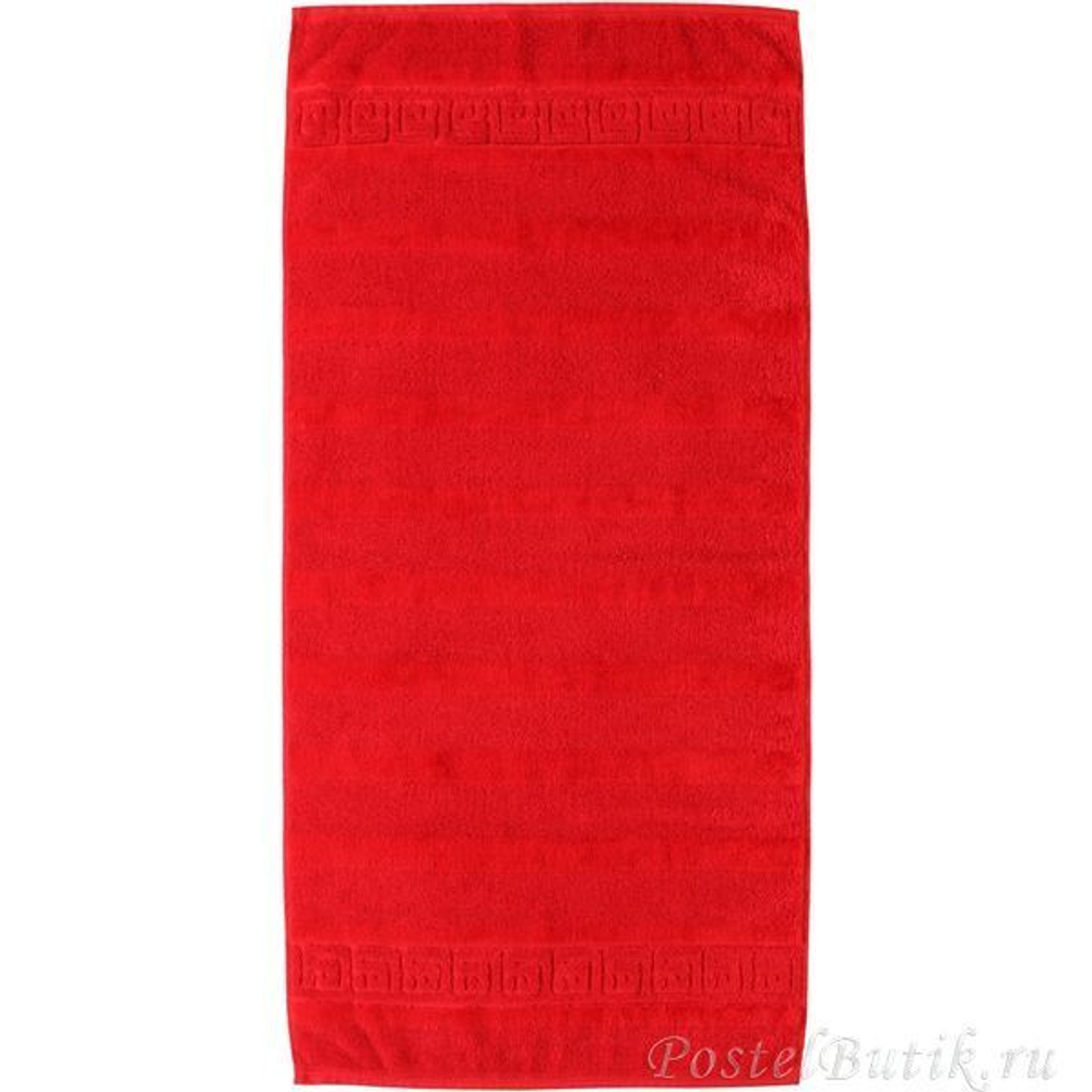 Полотенце 50x100 Cawo Noblesse 1001 красное