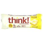 Think !, Высокопротеиновые батончики, лимонное лакомство, 10 батончиков по 60 г (2,1 унции)