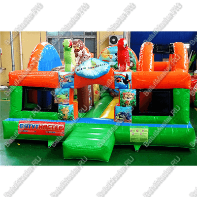 Коммерческий надувной батут "Четыре стихии"