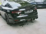 Карбоновый диффузор для AUDI S5 & A5 S LINE 2017-2019 B9 Ауди обвес