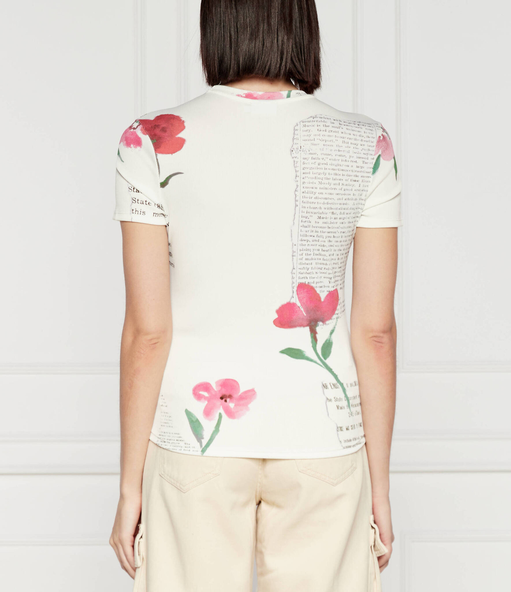 Футболка MIRNA Desigual - экрю(24SWTK10)