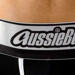 Мужские трусы боксеры Aussiebum Lightening Boxer Black
