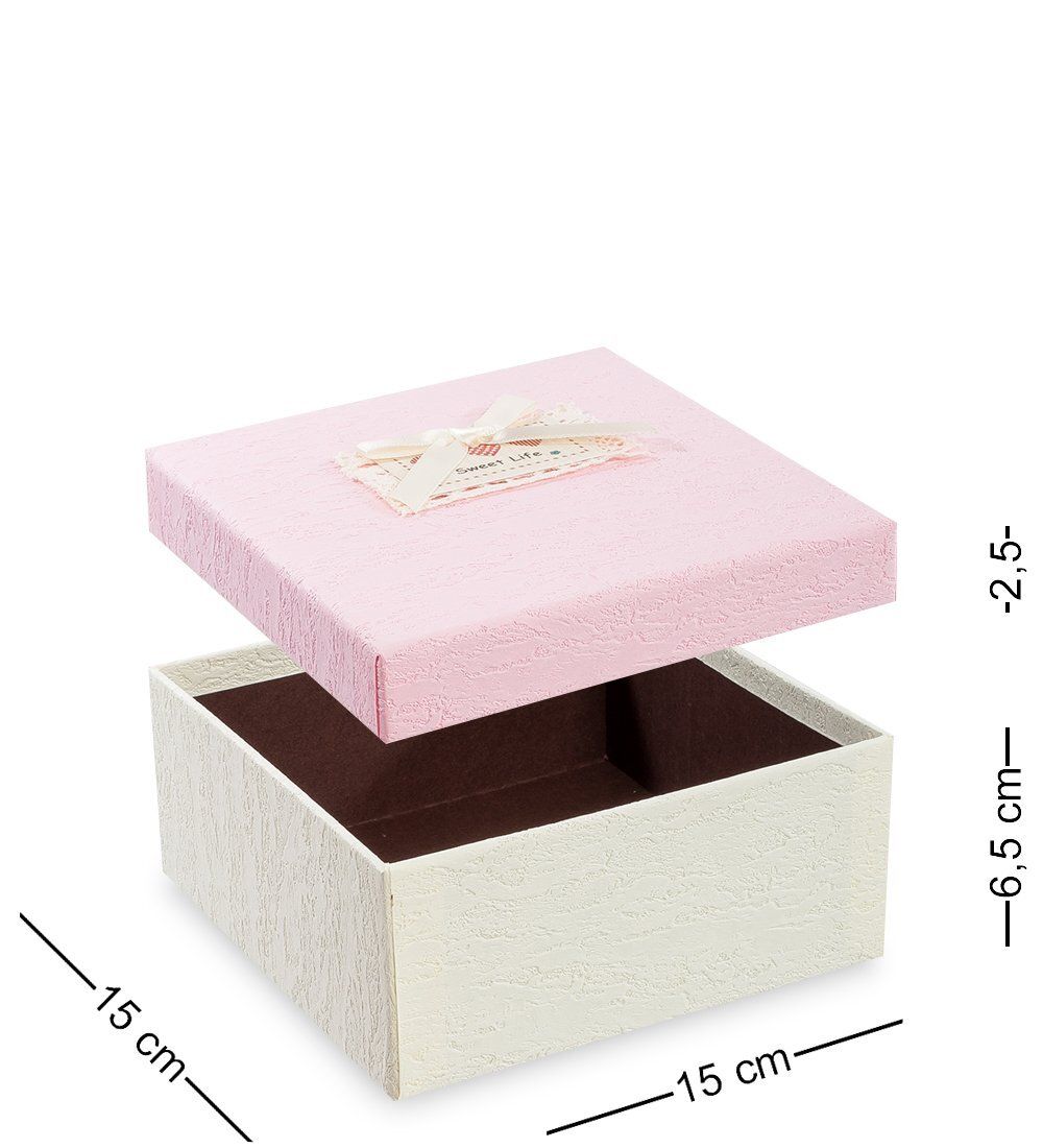Packing Symphony WF-30/1-B Коробка «Прямоугольник» цв.крем./розов.