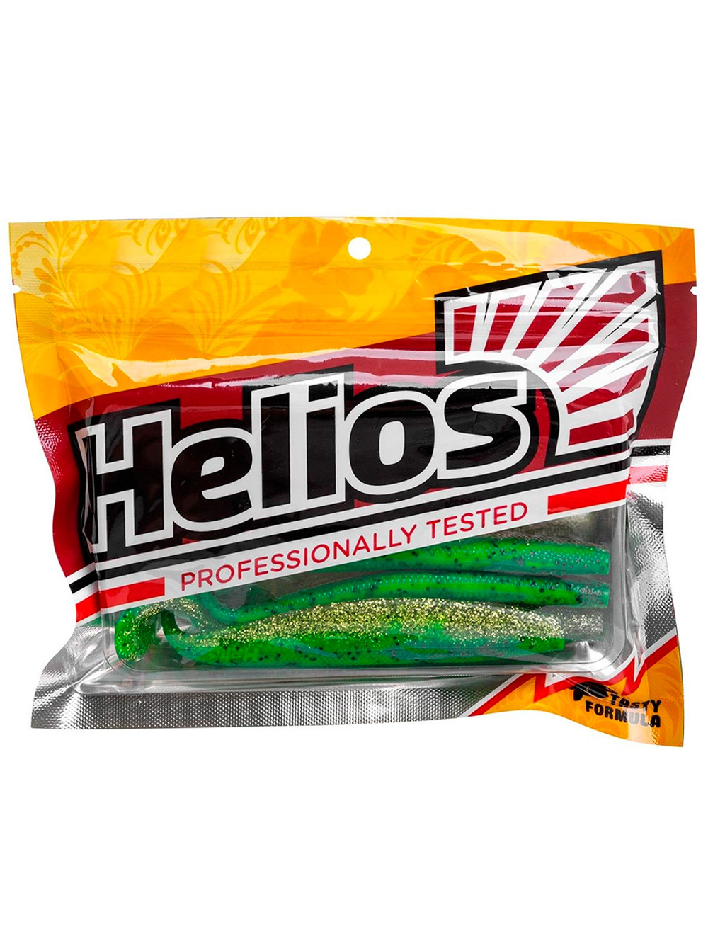 Виброхвост Helios Trofey 5.5"/14см Red Lemon 4шт. (HS-25-050)