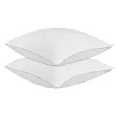 Набор наволочек из плотного сатина белого цвета из коллекции essential, 70х70 см