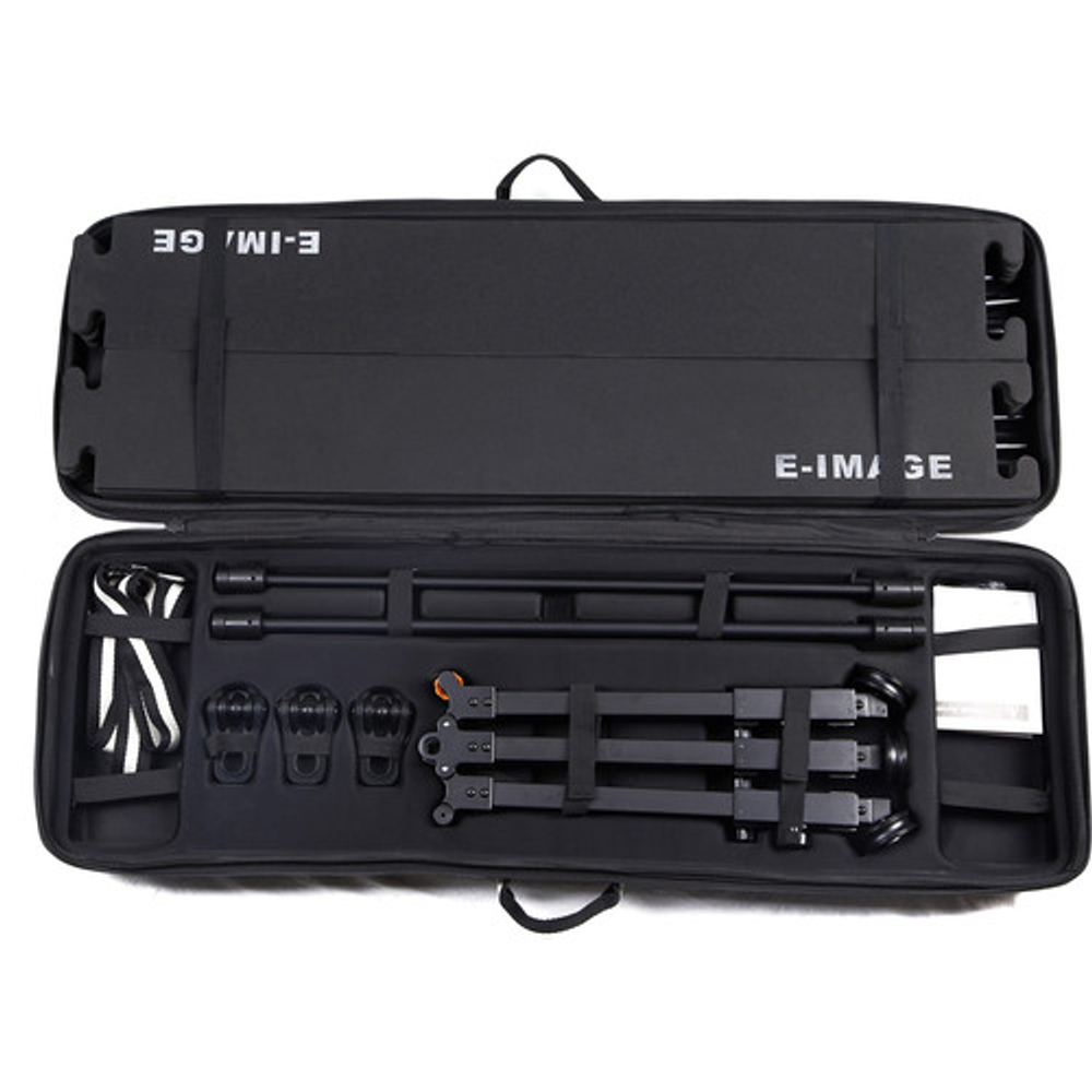 E-IMAGE ED330 Portable Slider Dolly Тележка для видеоштатива на рельсах