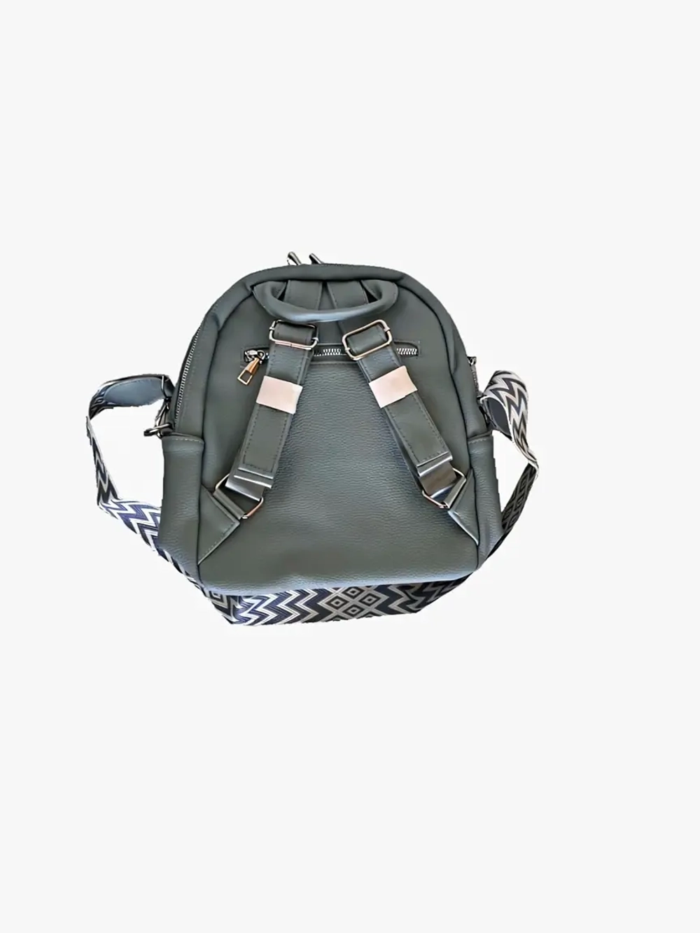 Рюкзак сумка женская из экокожи бежевая QOZA