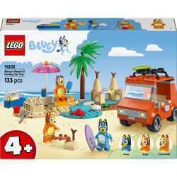 LEGO Bluey - Blue и семейная поездка на машине 11202