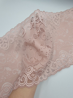 Кружево эластичное светлое какао КС37 (23 см)