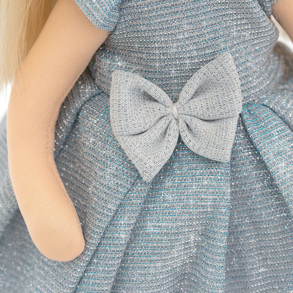 Кукла Orange Toys Sweet Sisters Mia в голубом платье 32 см Серия Вечерний шик