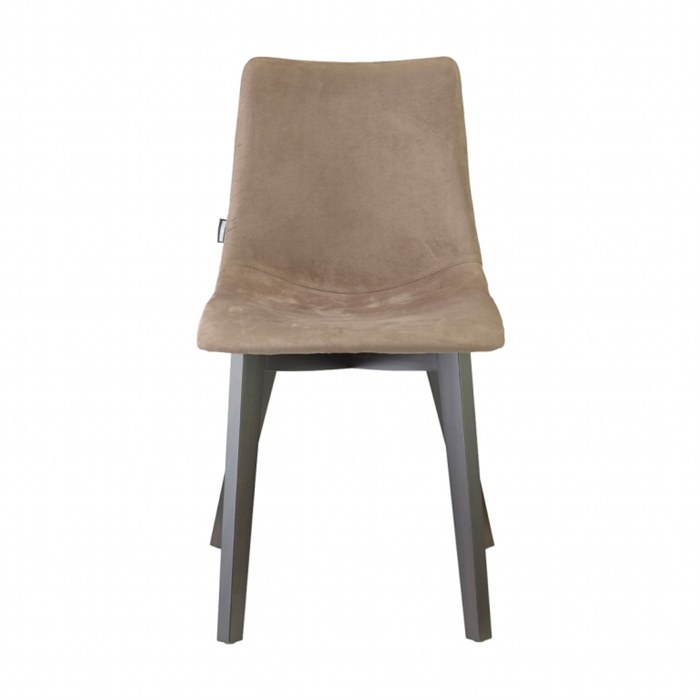 Стул с обивкой Scab Design Natural Zebra Pop, венге, коричневый