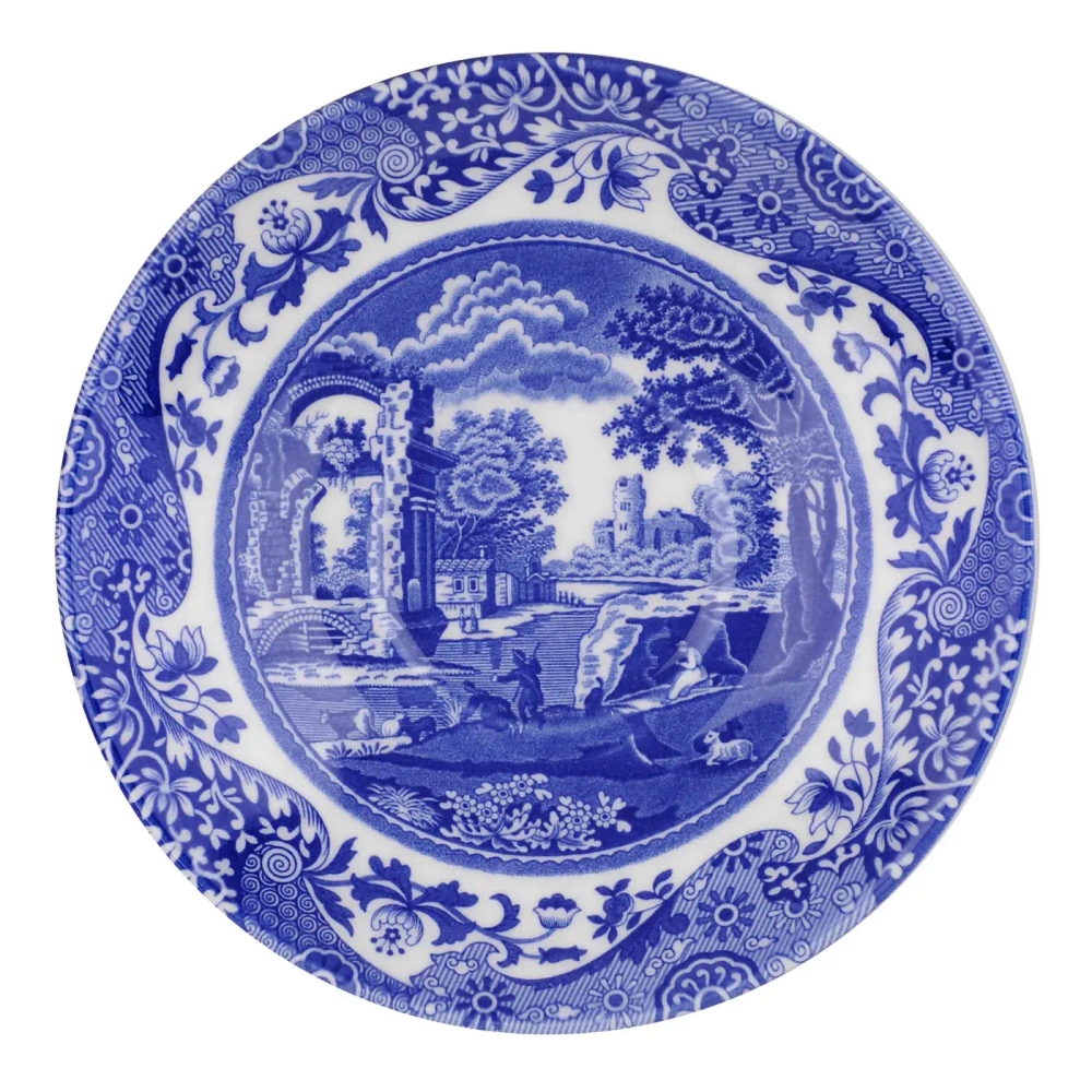 Spode Голубое итальянское блюдце 16,5 см для чашки для завтрака (II вид)