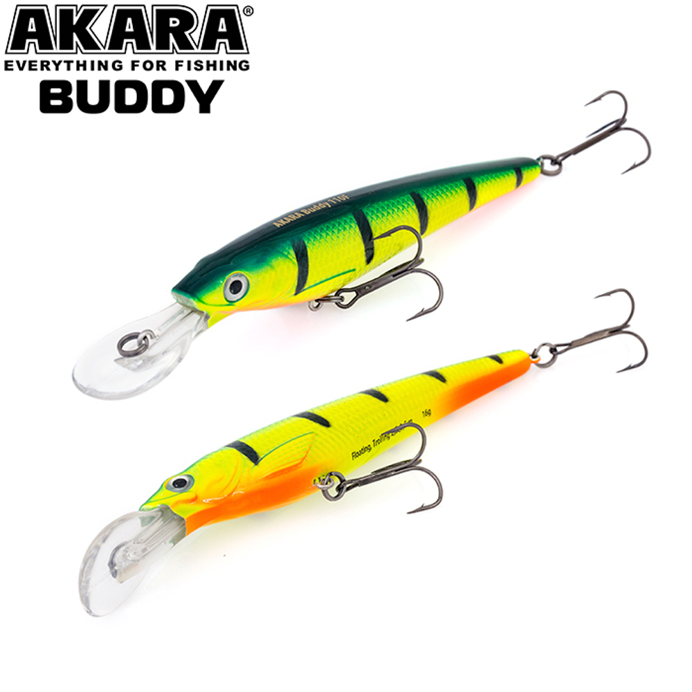 Воблер Akara Buddy 110F 16 гр. (4/7 oz 4,3 in) A17