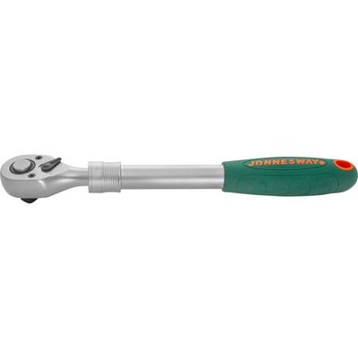 Трещотка телескопическая JONNESWAY 1/2"DR 72 зуба, 300-440мм