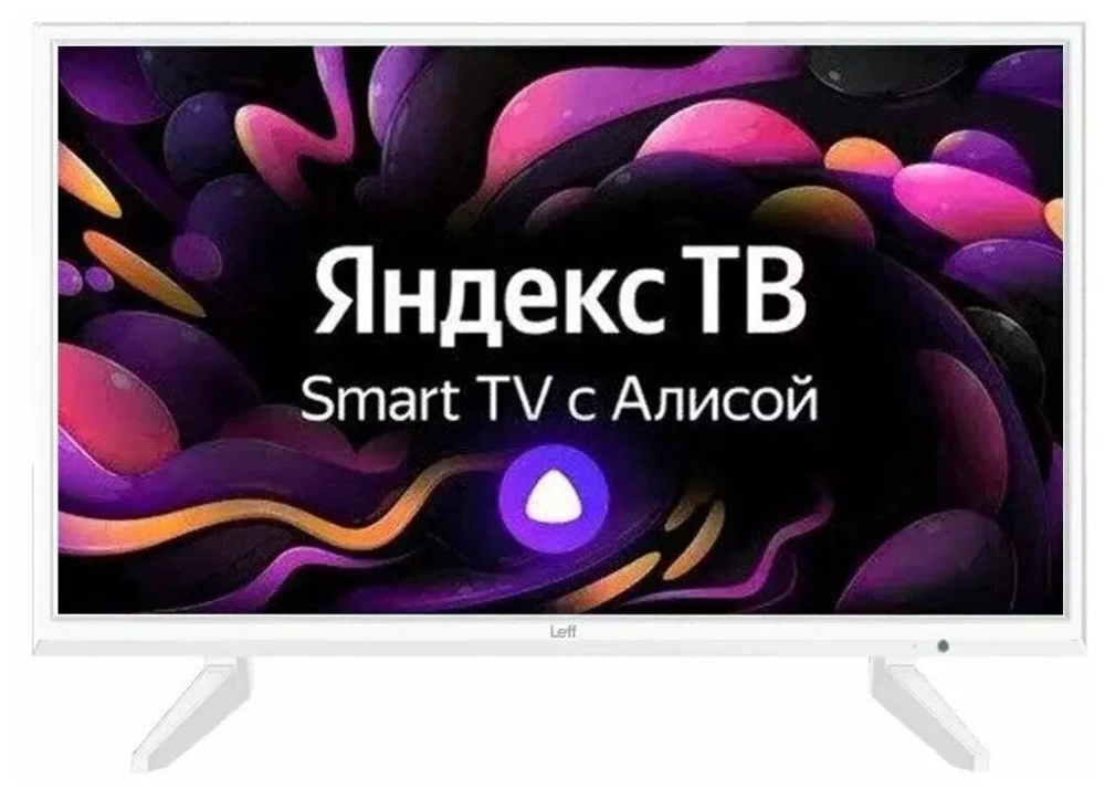 Телевизор LEFF 24" 24H541T белый