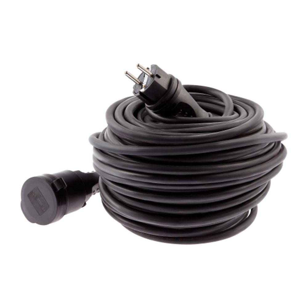 Удлинитель силовой ЭРА UPx-1e-3x2,5-30m-IP44(KG) в бухте с заземлением 1 розетка 30 м КГ 3х2,5мм2 | Силовые удлинители