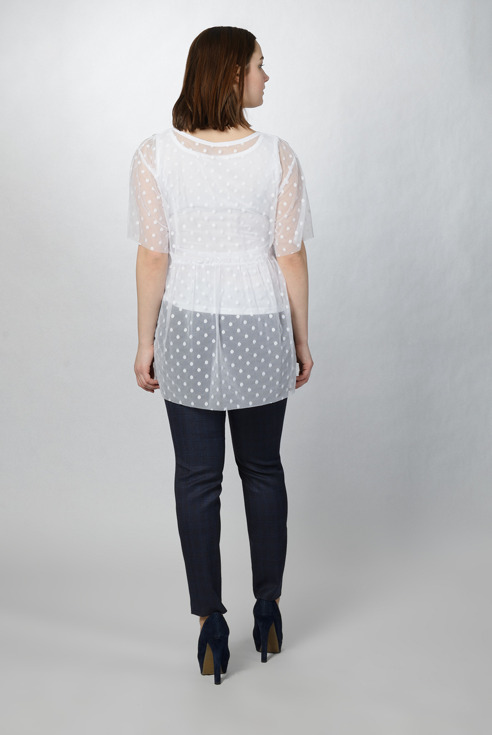 Туника 2762ШП, горох #302Гг032762ШП