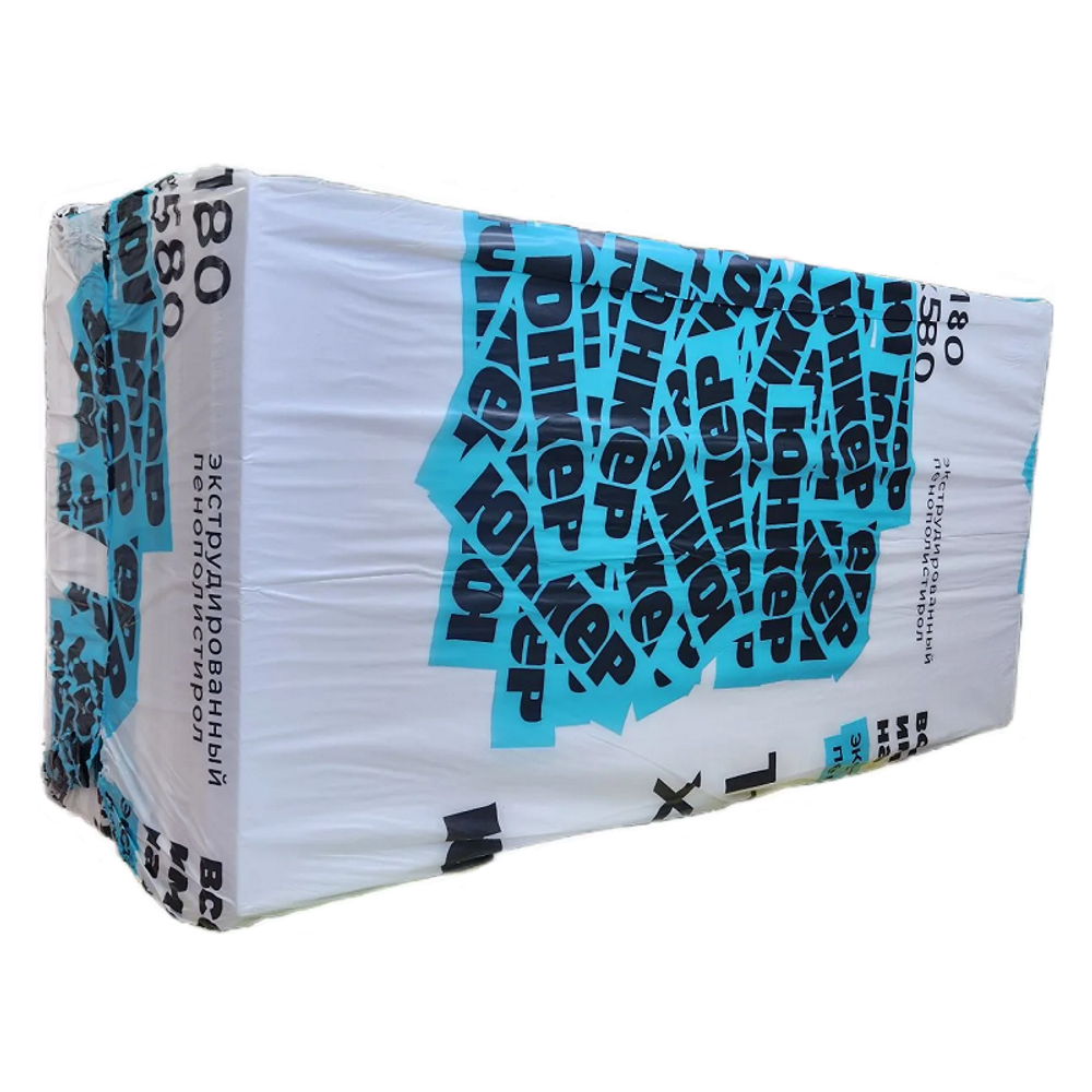 Пенополистирол Юнкер XPS (1180х580х50 мм) 8 шт