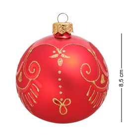 Элита НФШ-1071 Набор ел.украшений Шар «Северное сияние» красный 85 мм