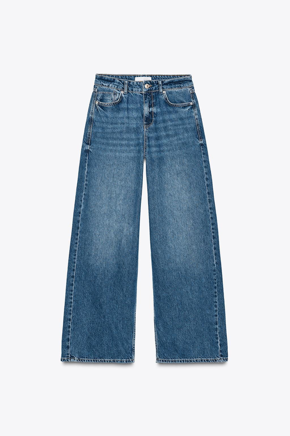 Джинсы z1975 long length wide leg со средней посадкой