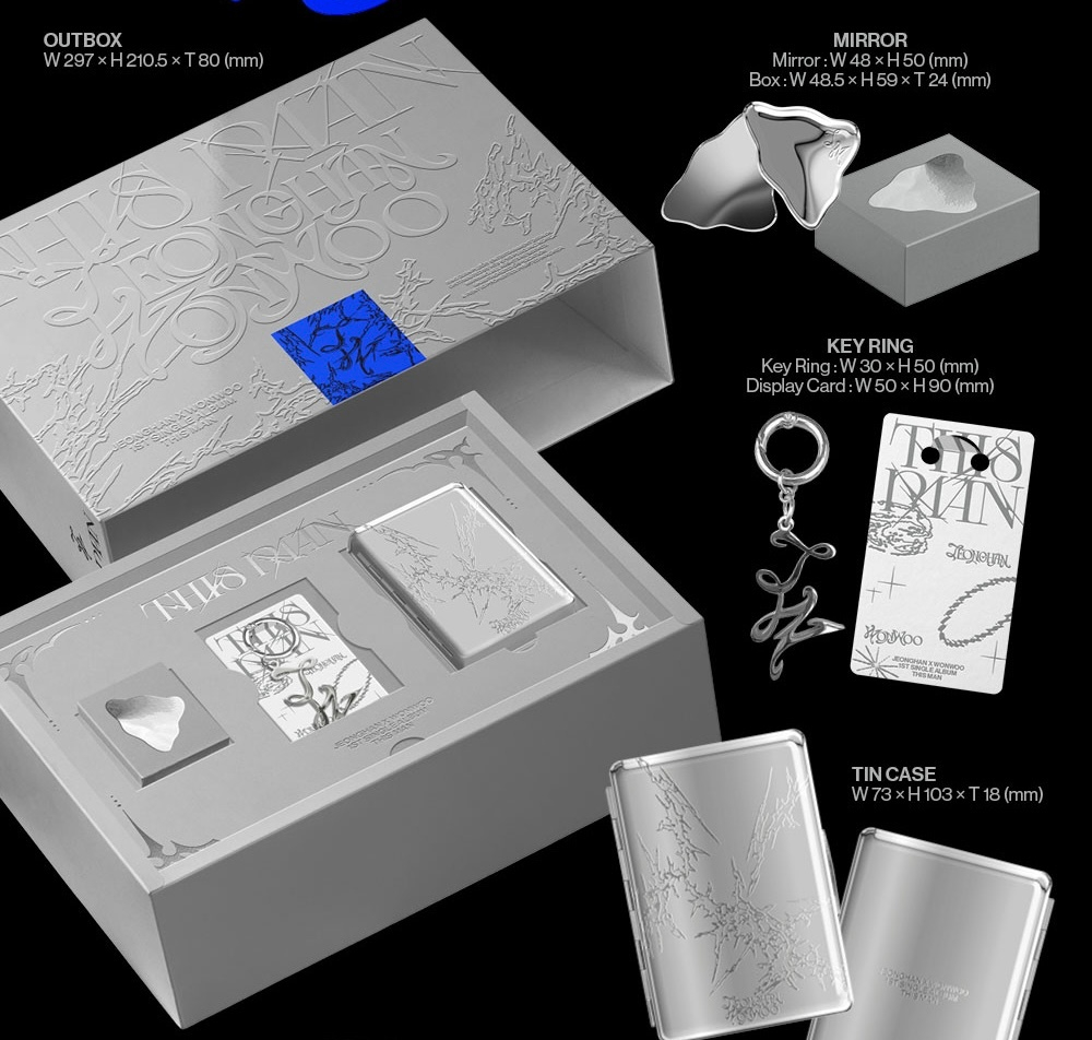 Альбом JEONGHAN X WONWOO(SEVENTEEN) - THIS MAN (Deluxe Ver)