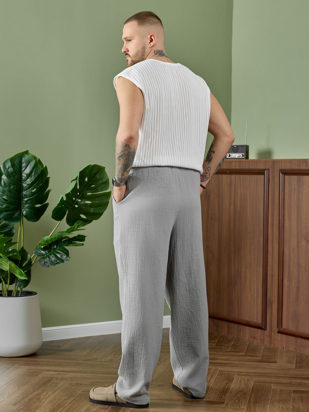 Брюки мужские Нептун-2 Виотекс СЕРЫЙ