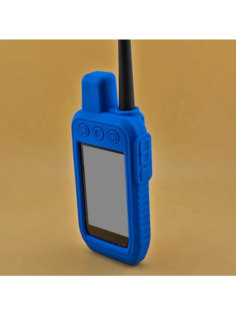 Чехол силиконовый для Garmin Alpha 200 / 300 защитный противоскользящий бампер (Синий)