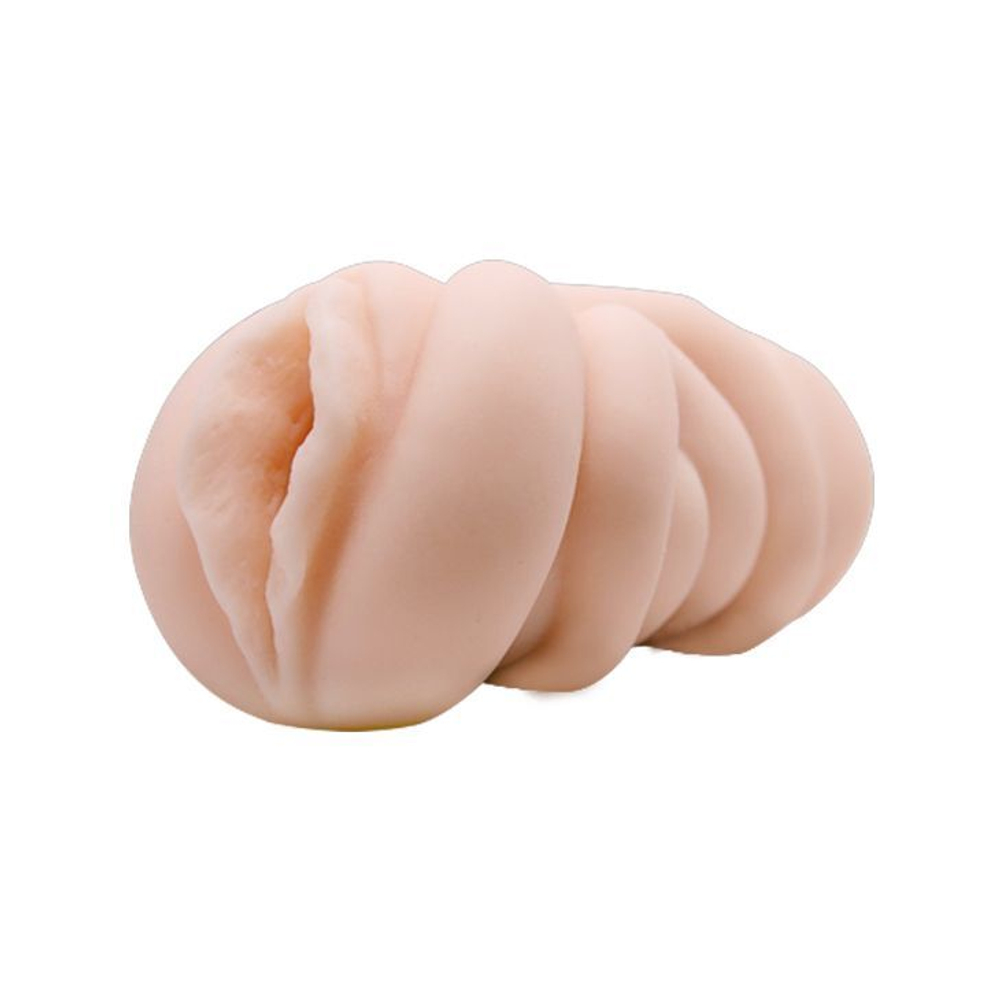 Мастурбатор-вагина с эффектом смазки CRAZY BULL (Цвет: телесный)