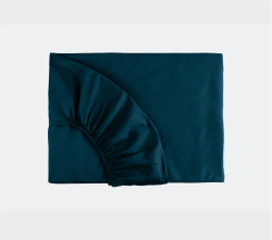 Простыня на резинке 180x200x35 Mollen темно-бирюзовая