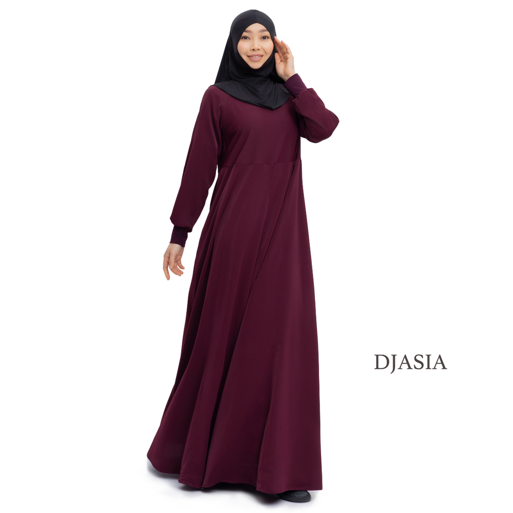 MODEL DRESS FROM ABAYA SILK (One size)