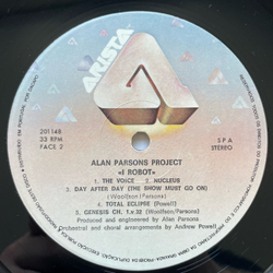 Винтажная виниловая пластинка LP The Alan Parsons Project I Robot (Португалия 1977)