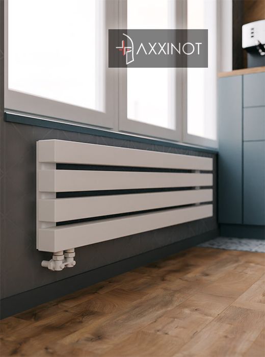 Axxinot Verde Z 800 - горизонтальный трубчатый радиатор шириной 800 мм