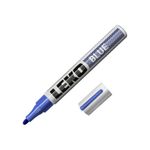 Маркер LEKON Standart с нитроэмалью 4мм, синий, 011604