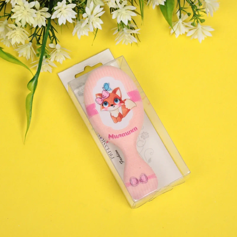 Расческа массажная детская «MaMiKa», Милашка, 13*5см