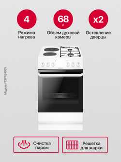 Комбинированная плита Hansa FCMW54009