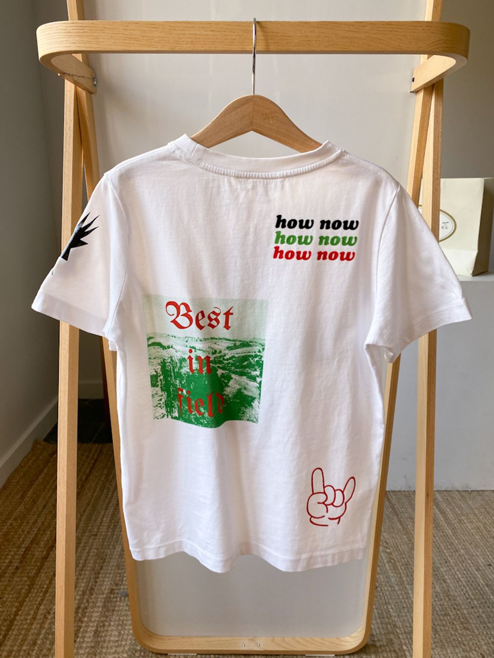 Хлопковая футболка Burberry, 128